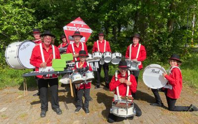 Optreden Veluwe wandeltocht in Nijkerk